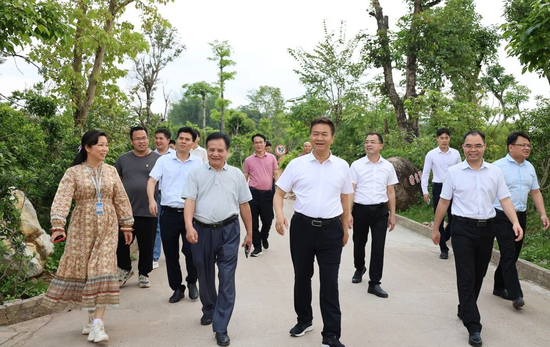 桂平市市长黄德佳等领导到我校指导工作 丨 开云网页版登录入口